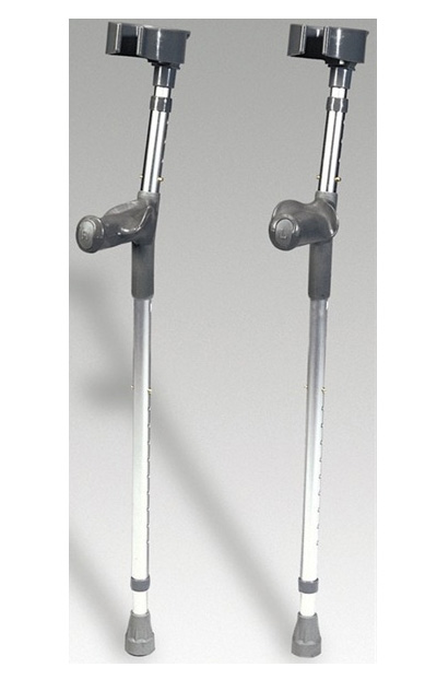 Anatomic Aluminium Forearm Crutches (Sold as pair)